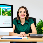 **

"A fully clothed woman, perhaps a game designer or community manager, sitting at a clean desk in a bright, modern office with a Gardenscapes game design document on the screen and Gardenscapes promotional material in the background, professional environment, appropriate attire, safe for work, perfect anatomy, correct proportions, natural pose, well-formed hands, proper finger count, natural body proportions, professional photography, high quality, modest."

**
